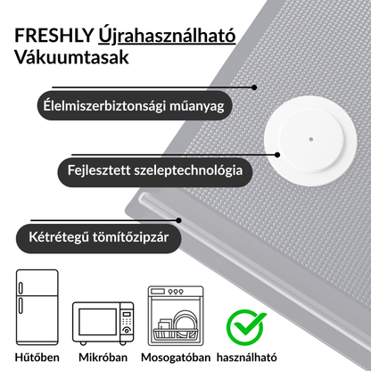 FRESHLY - Kompakt Kézi Vákuumozó
