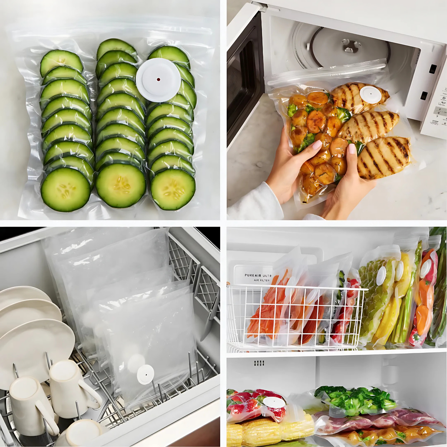 FRESHLY - Kompakt Kézi Vákuumozó