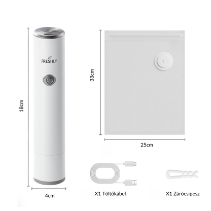 FRESHLY - Kompakt Kézi Vákuumozó